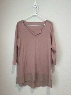 NWT Garnet Hill Organic Cotton Tunic, L